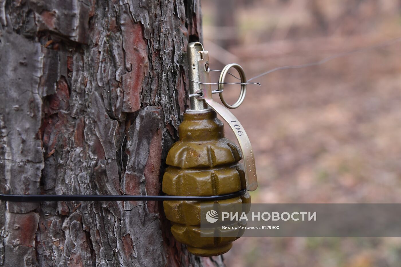 Казачьи подразделения в районе Красного Лимана в ДНР