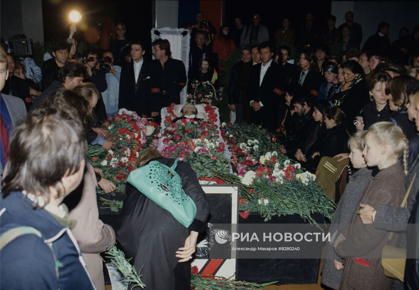 Прощание с певцом И. Тальковым