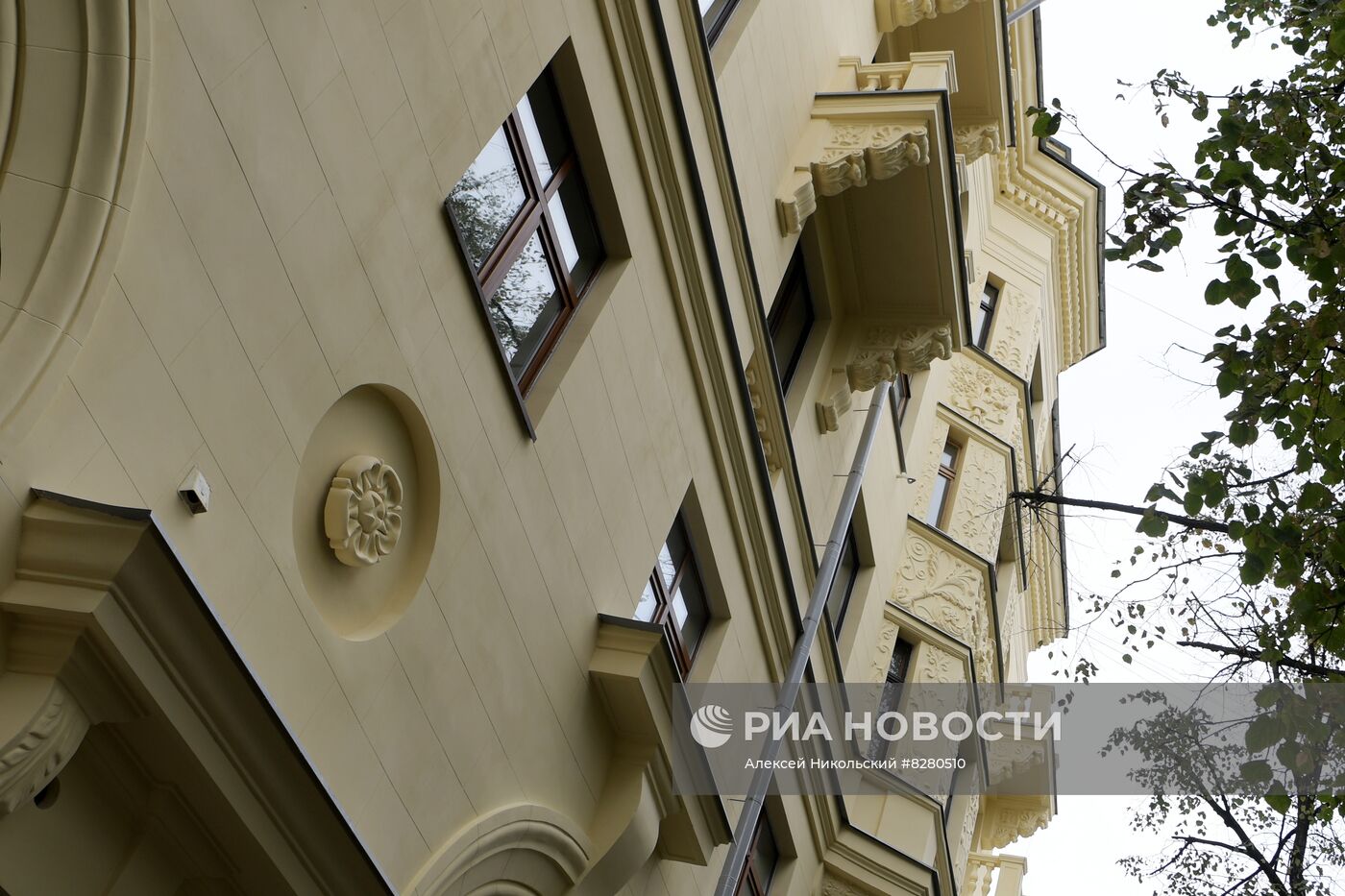 Дом на Поварской улице в Москве после реставрации и капремонта