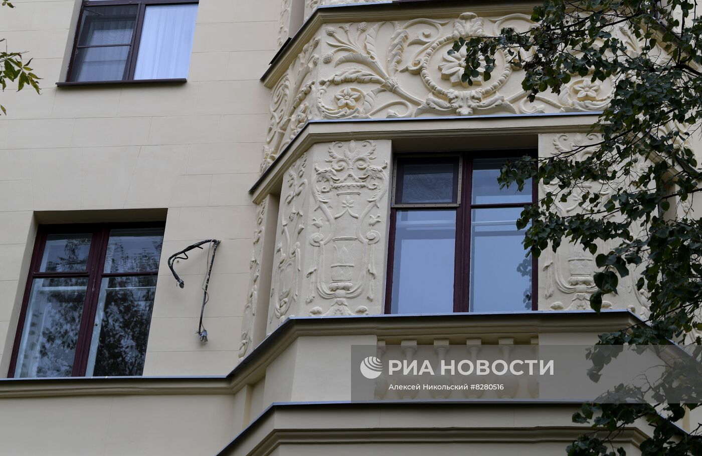 Дом на Поварской улице в Москве после реставрации и капремонта