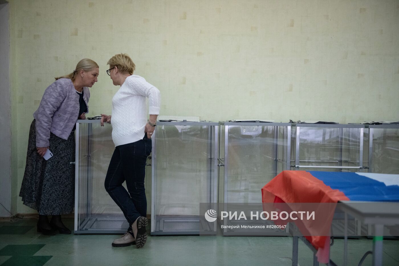 Подготовка избирательных участков в ЛНР и ДНР к референдумам