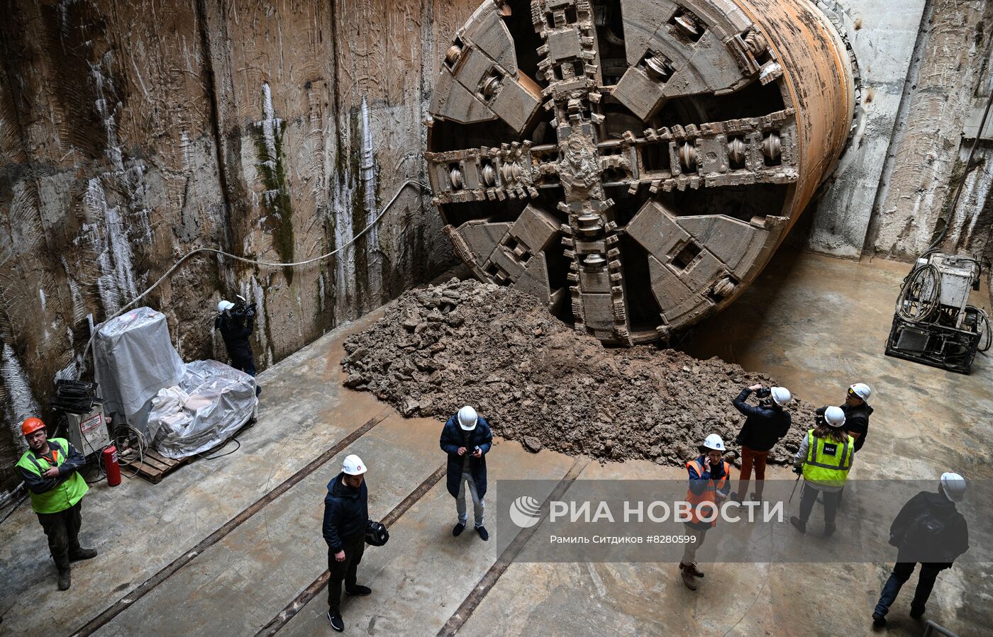 Завершение проходки перегонного тоннеля Рублево-Архангельской линии метро