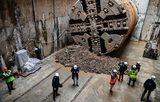 Завершение проходки перегонного тоннеля Рублево-Архангельской линии метро
