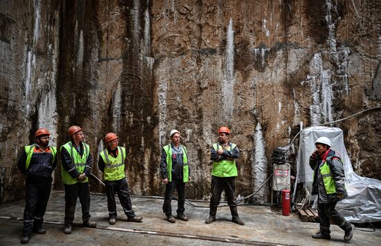 Завершение проходки перегонного тоннеля Рублево-Архангельской линии метро