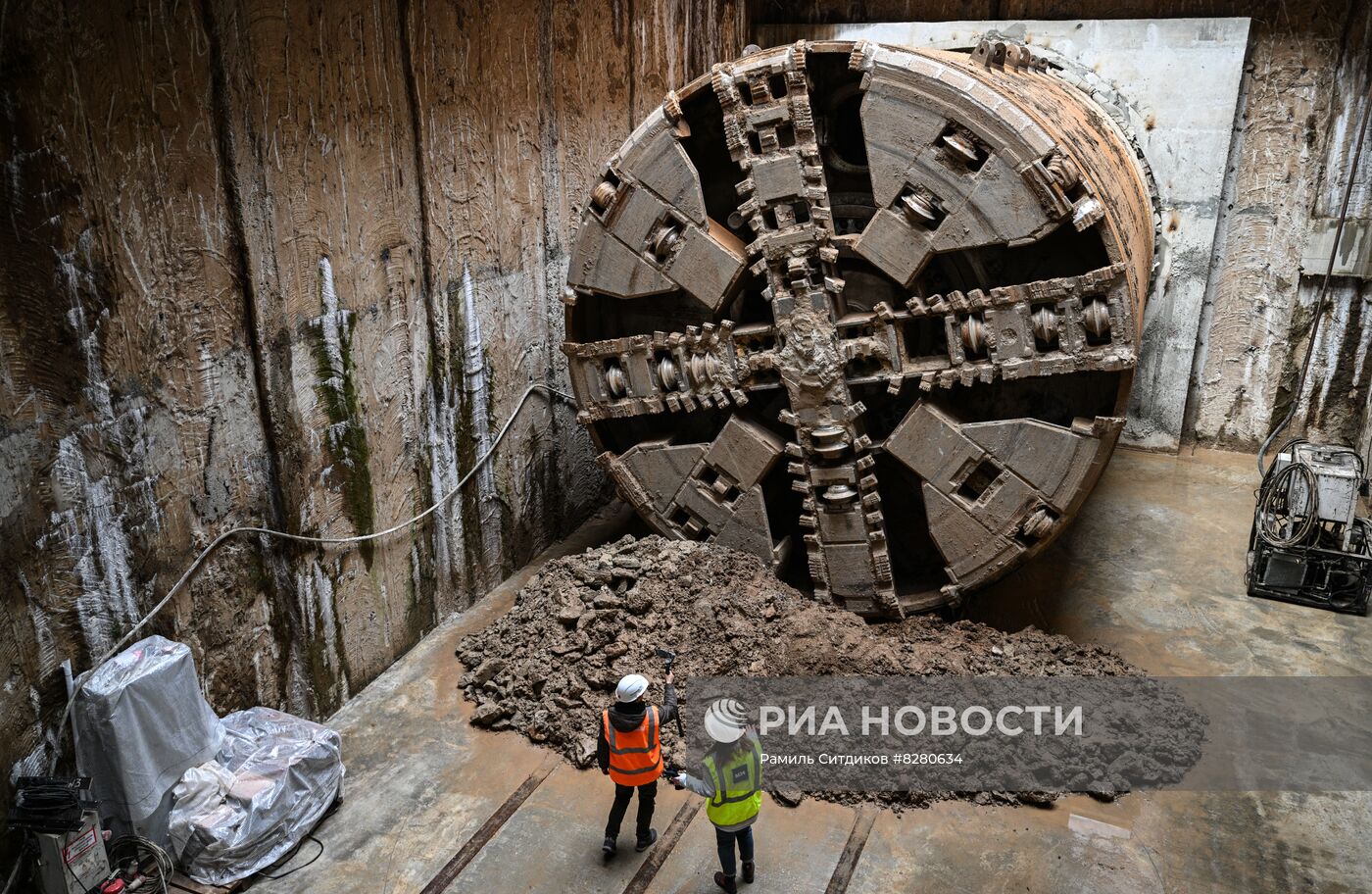 Завершение проходки перегонного тоннеля Рублево-Архангельской линии метро
