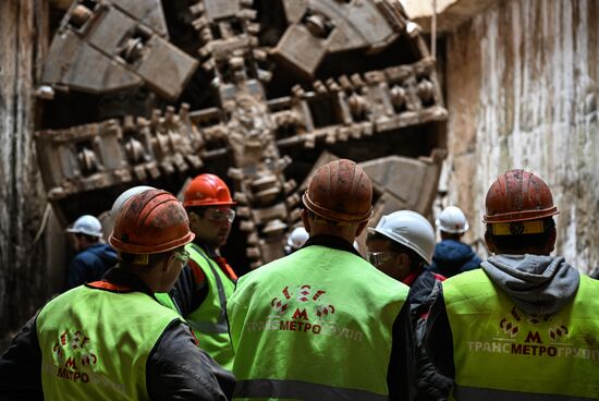 Завершение проходки перегонного тоннеля Рублево-Архангельской линии метро
