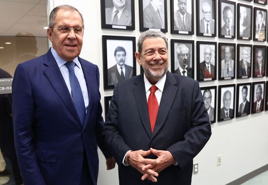 Встречи С. Лаврова на полях 77-й сессии Генассамблеи ООН