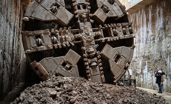 Завершение проходки перегонного тоннеля Рублево-Архангельской линии метро