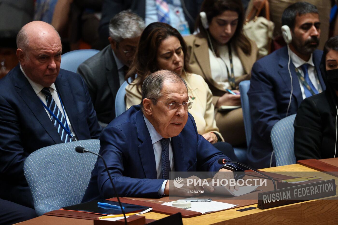 Выступление С. Лаврова на заседании Совета Безопасности ООН