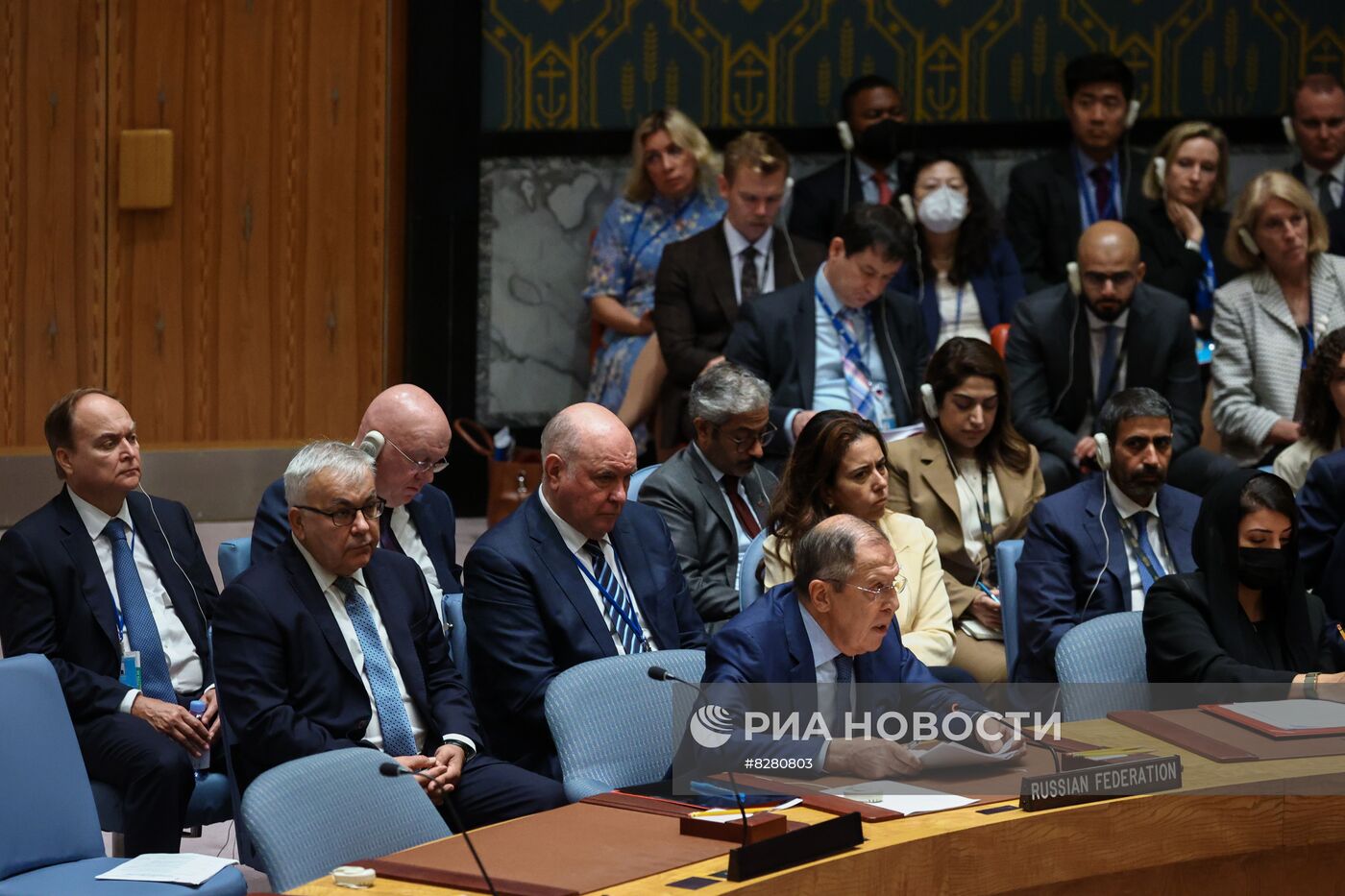 Выступление С. Лаврова на заседании Совета Безопасности ООН