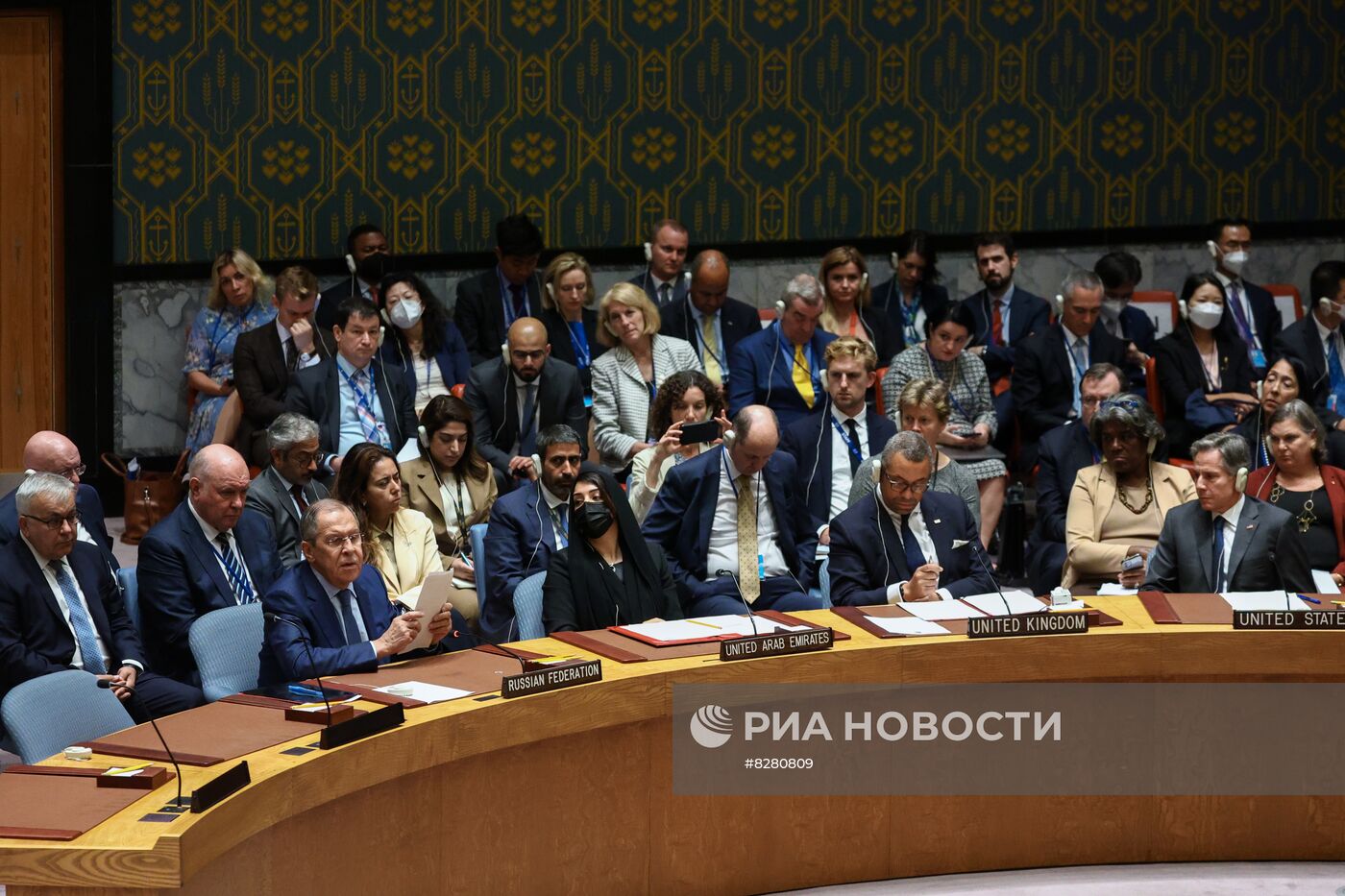 Выступление С. Лаврова на заседании Совета Безопасности ООН