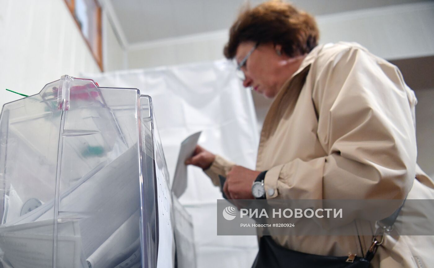 Голосование на референдумах о присоединении к РФ на освобожденных территориях