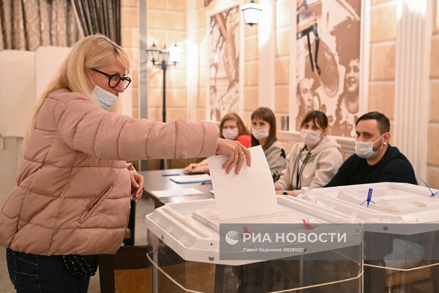 Голосование на референдумах о присоединении к РФ в Москве