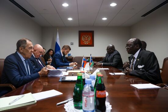 Встречи С. Лаврова на полях 77-й сессии Генассамблеи ООН