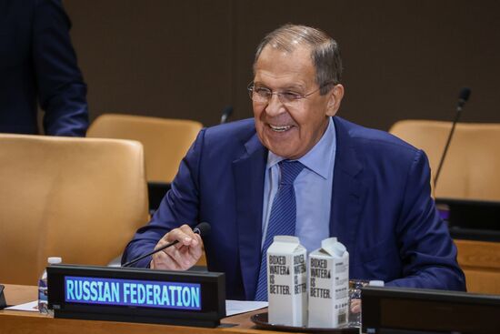 Встречи С. Лаврова на полях 77-й сессии Генассамблеи ООН