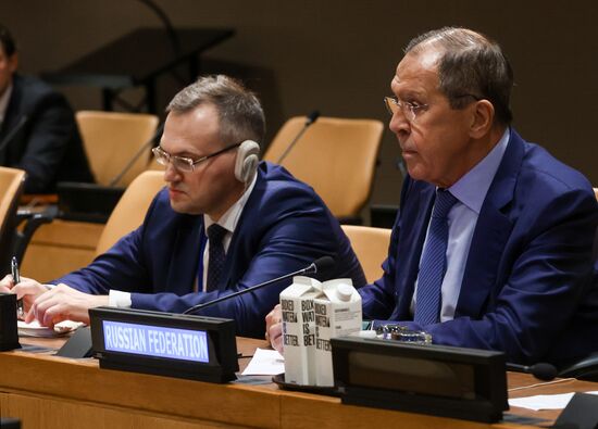Встречи С. Лаврова на полях 77-й сессии Генассамблеи ООН
