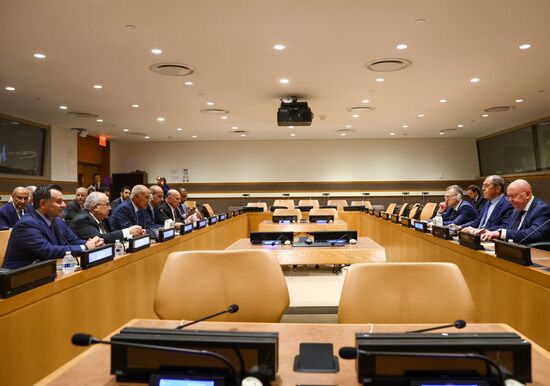 Встречи С. Лаврова на полях 77-й сессии Генассамблеи ООН