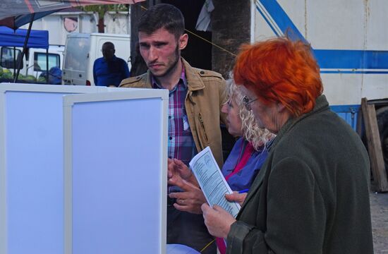 Голосование на референдумах о присоединении к РФ на освобожденных территориях