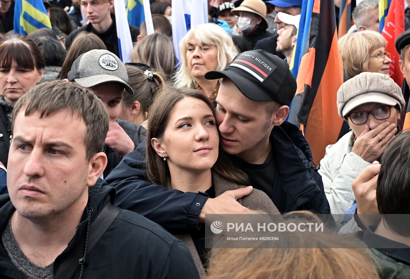 Митинг "Своих не бросаем" в Москве