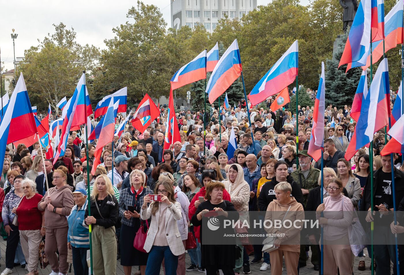 Патриотические акции в городах России