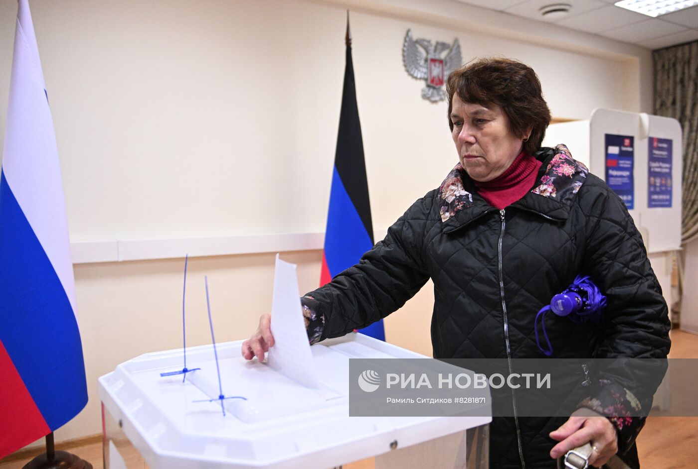 Голосование на референдумах о присоединении к РФ в Москве