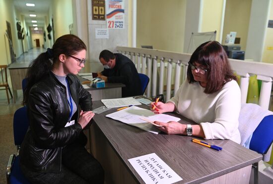 Голосование в городах России на референдумах о присоединении к РФ