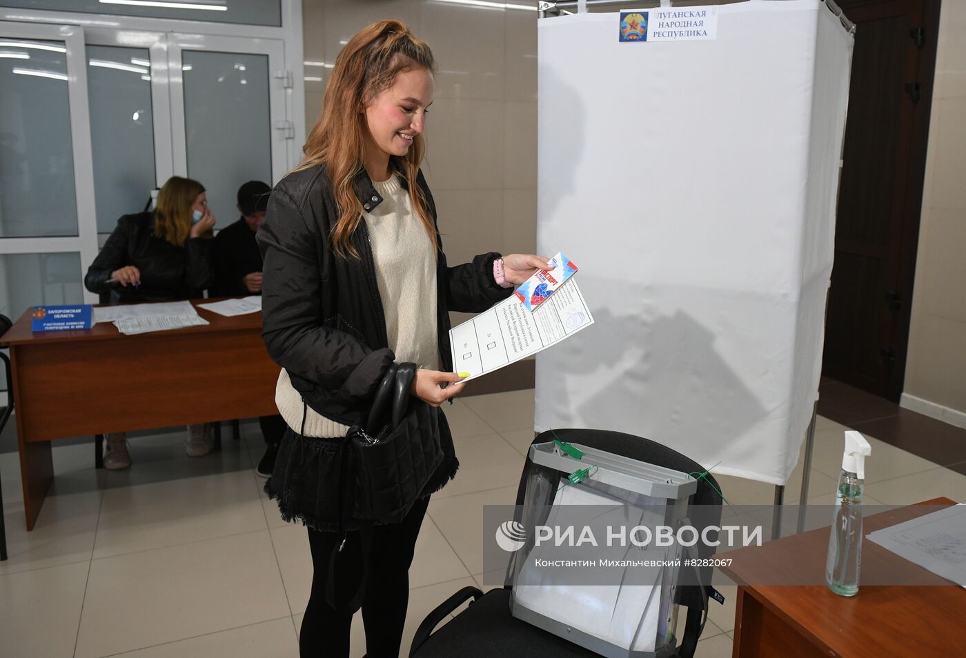 Голосование в городах России на референдумах о присоединении к РФ