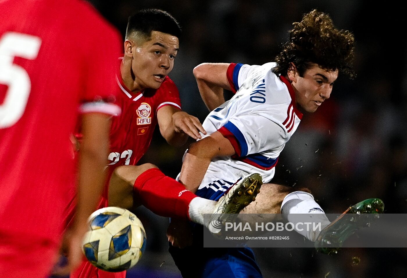 Футбол. Товарищеский матч. Киргизия - Россия