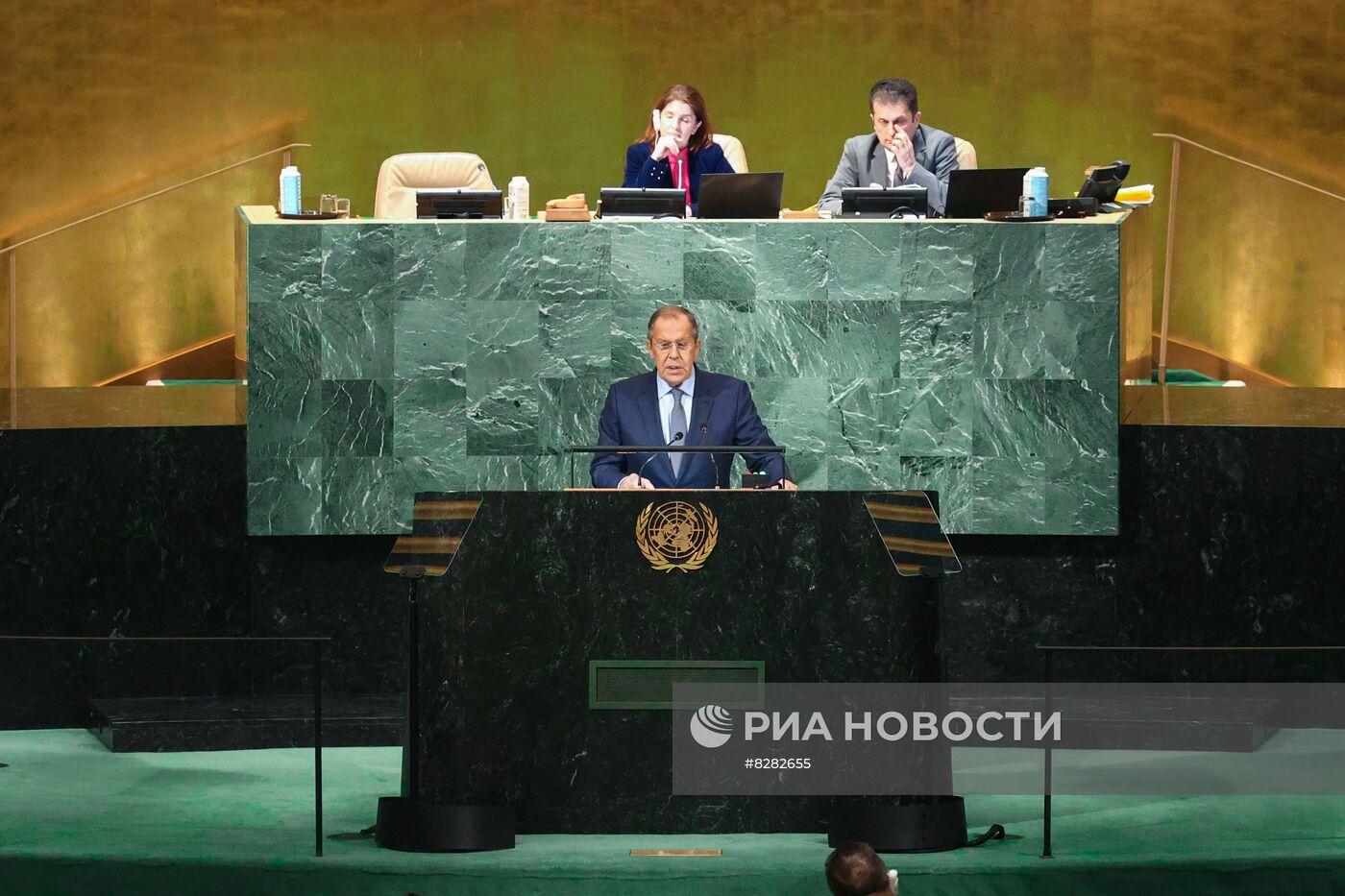 Выступление С. Лаврова на сессии Генассамблеи ООН