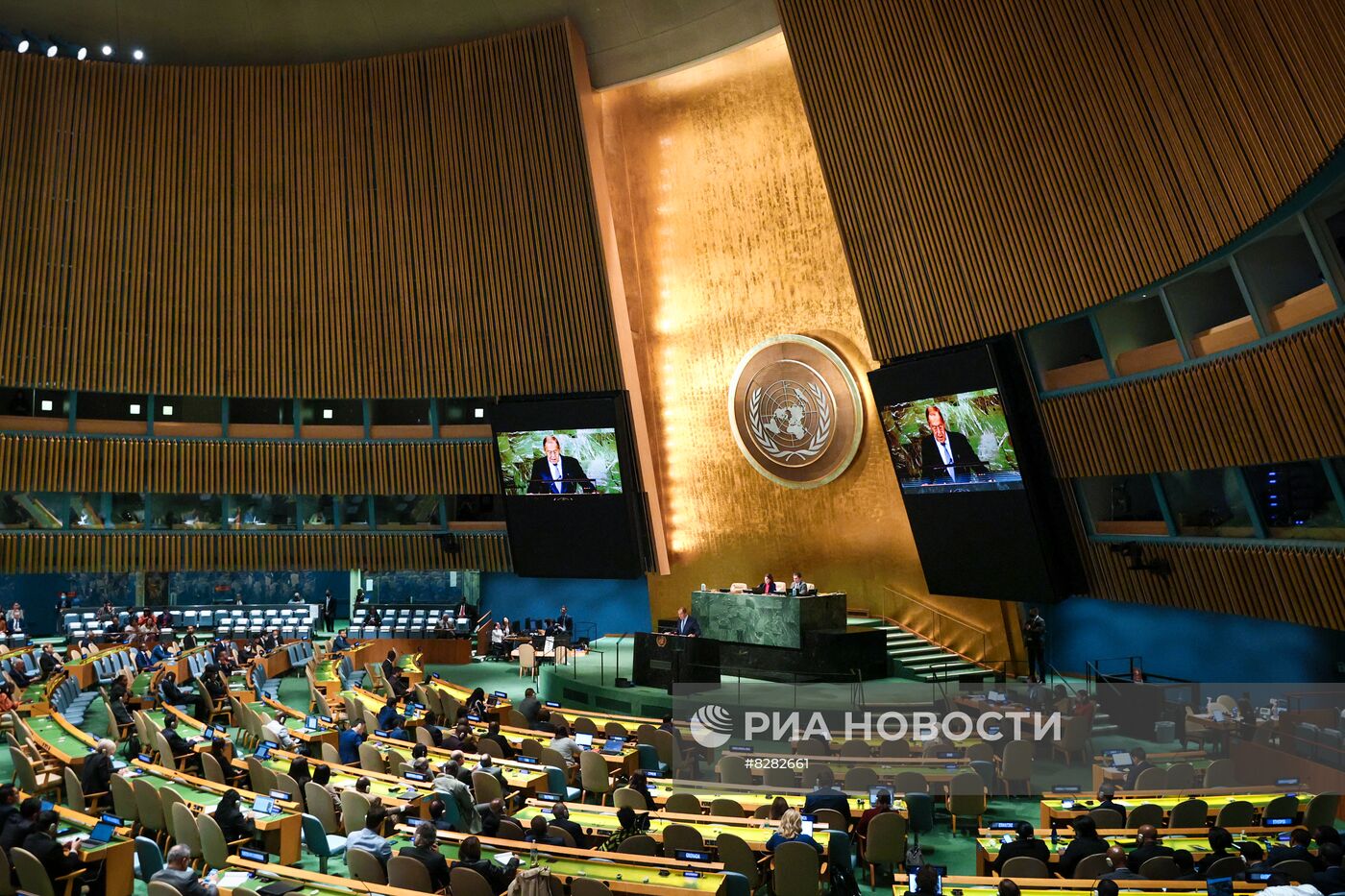 Выступление С. Лаврова на сессии Генассамблеи ООН