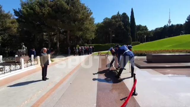 Председатель Госдумы РФ Володин почтил память Гейдара Алиева и Зарифы Алиевой