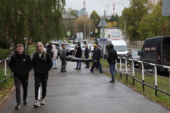 Стрельба в школе Ижевска