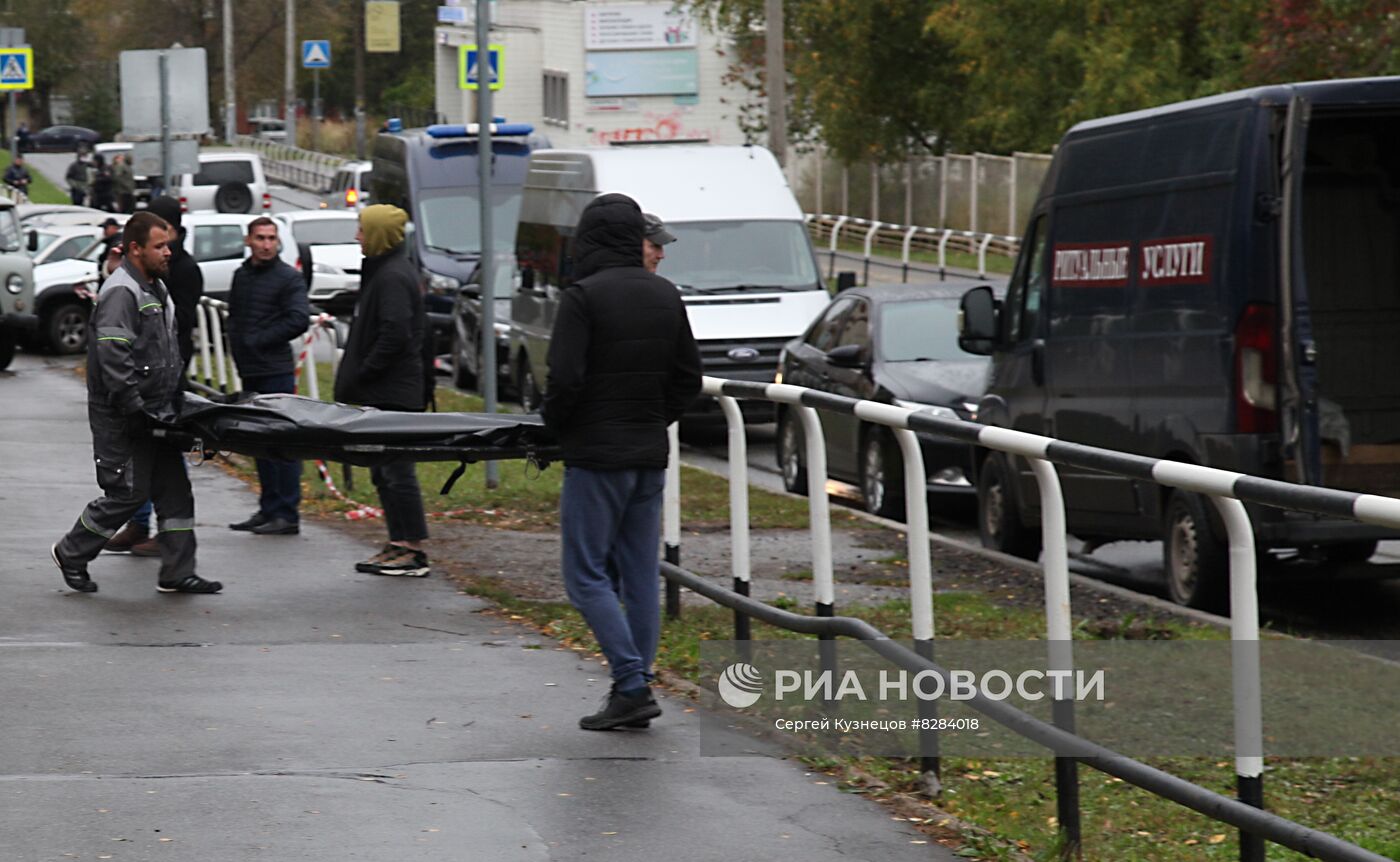 Стрельба в школе Ижевска