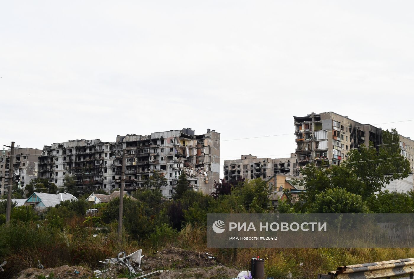 Мирная жизнь в Мариуполе