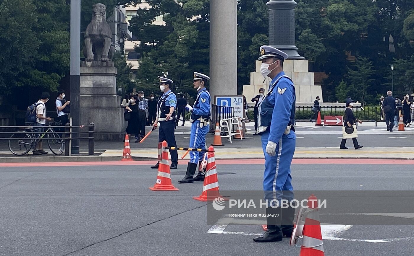 Япония прощается с Синдзо Абэ