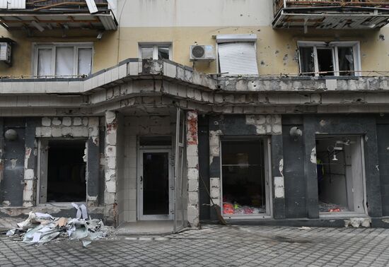 ВСУ обстреляли центр Донецка