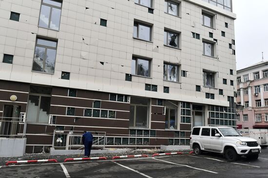 ВСУ обстреляли центр Донецка