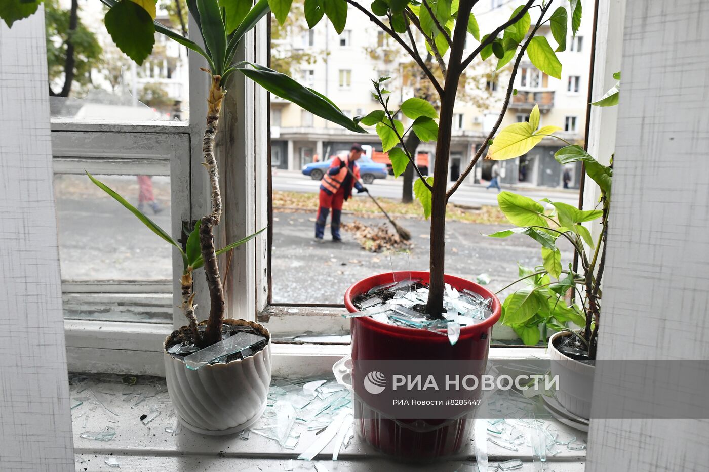 ВСУ обстреляли центр Донецка