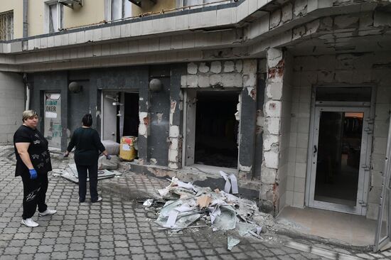 ВСУ обстреляли центр Донецка