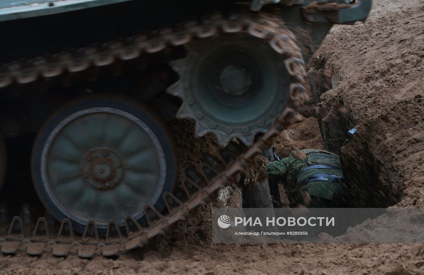 Подготовка мобилизованных перед отправкой в войска