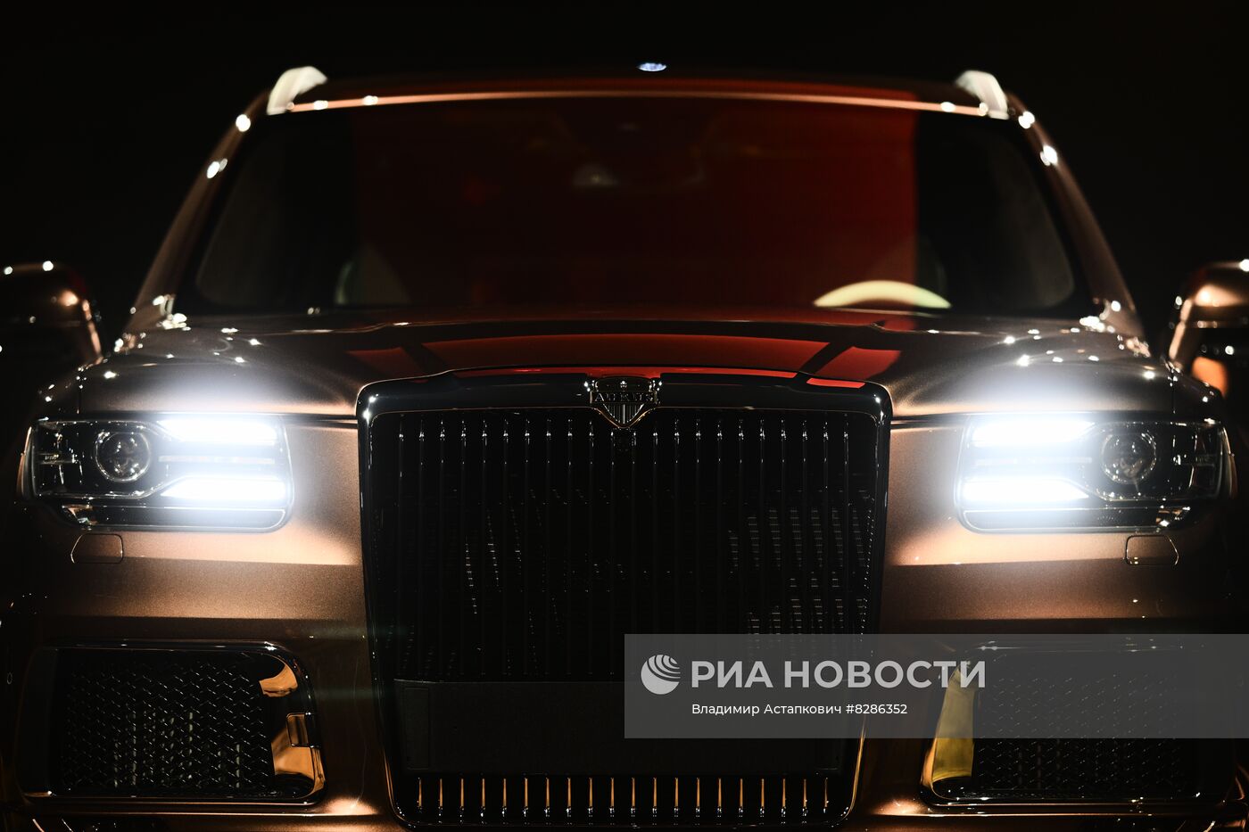 Презентация внедорожника Aurus Komendant