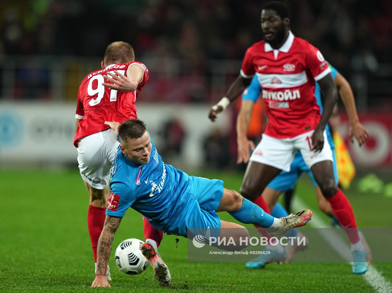 Футбол. Кубок России. Матч "Спартак" - "Зенит"