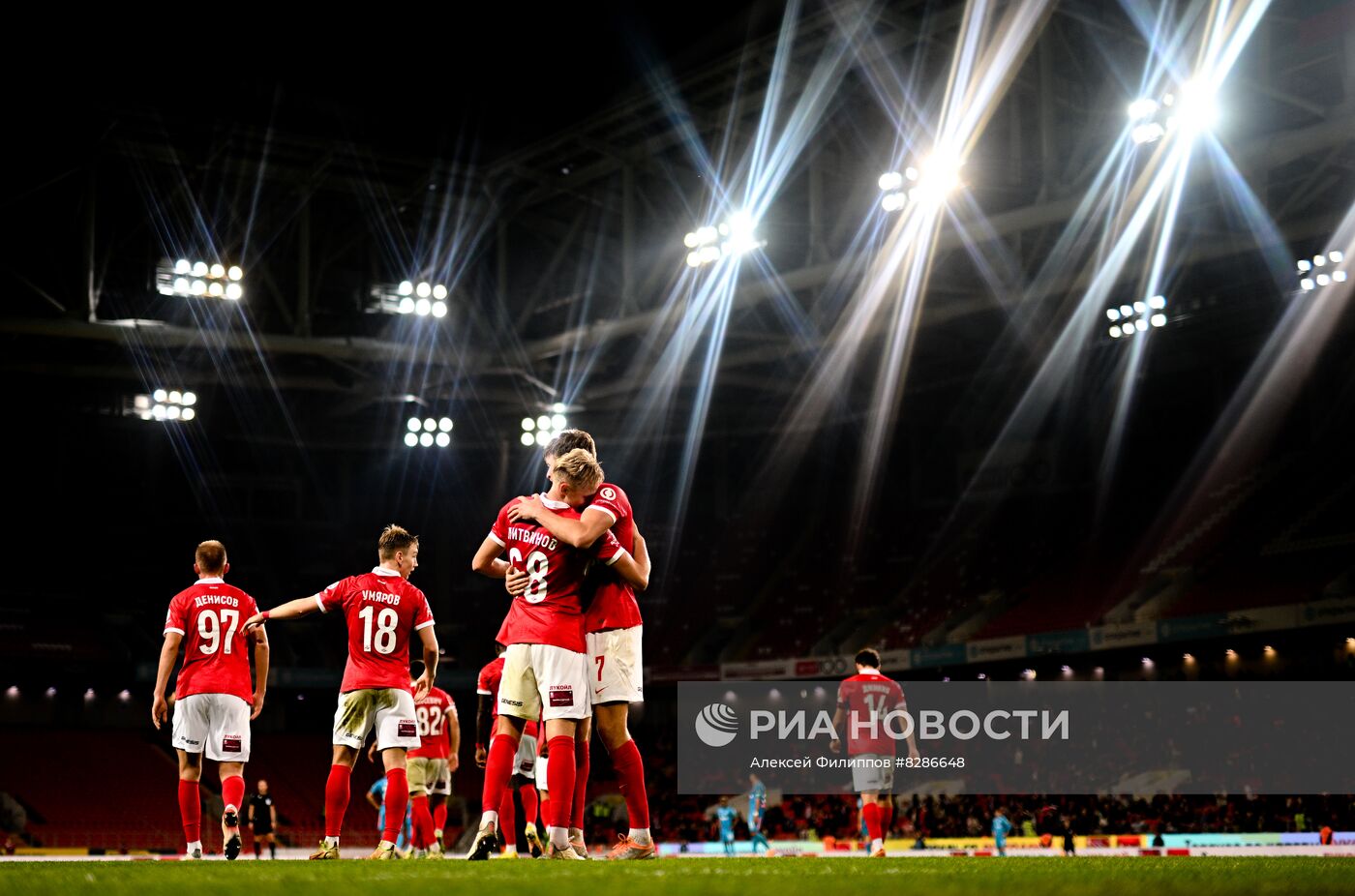 Футбол. Кубок России. Матч "Спартак" - "Зенит"