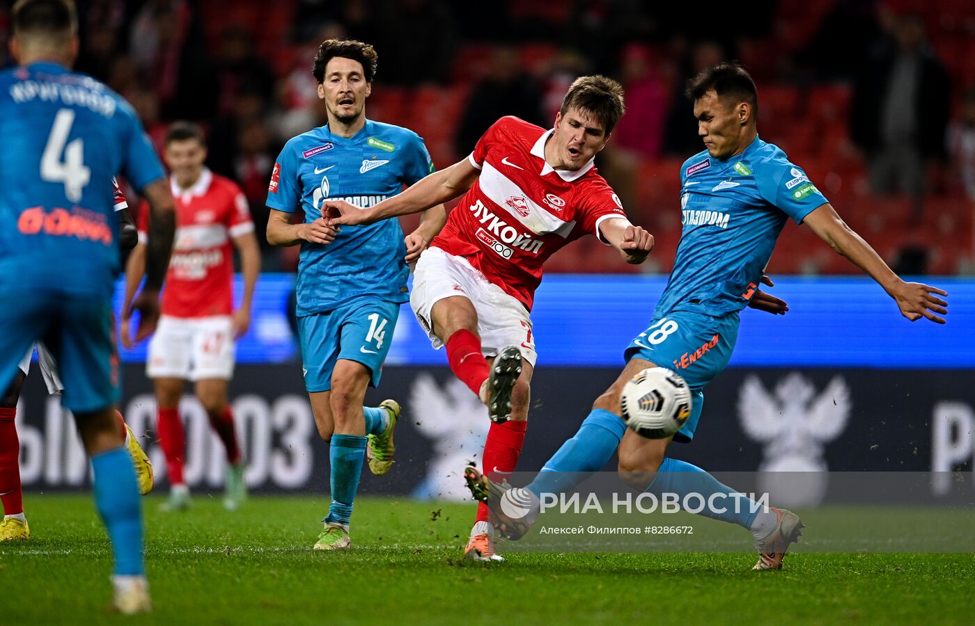 Футбол. Кубок России. Матч "Спартак" - "Зенит"