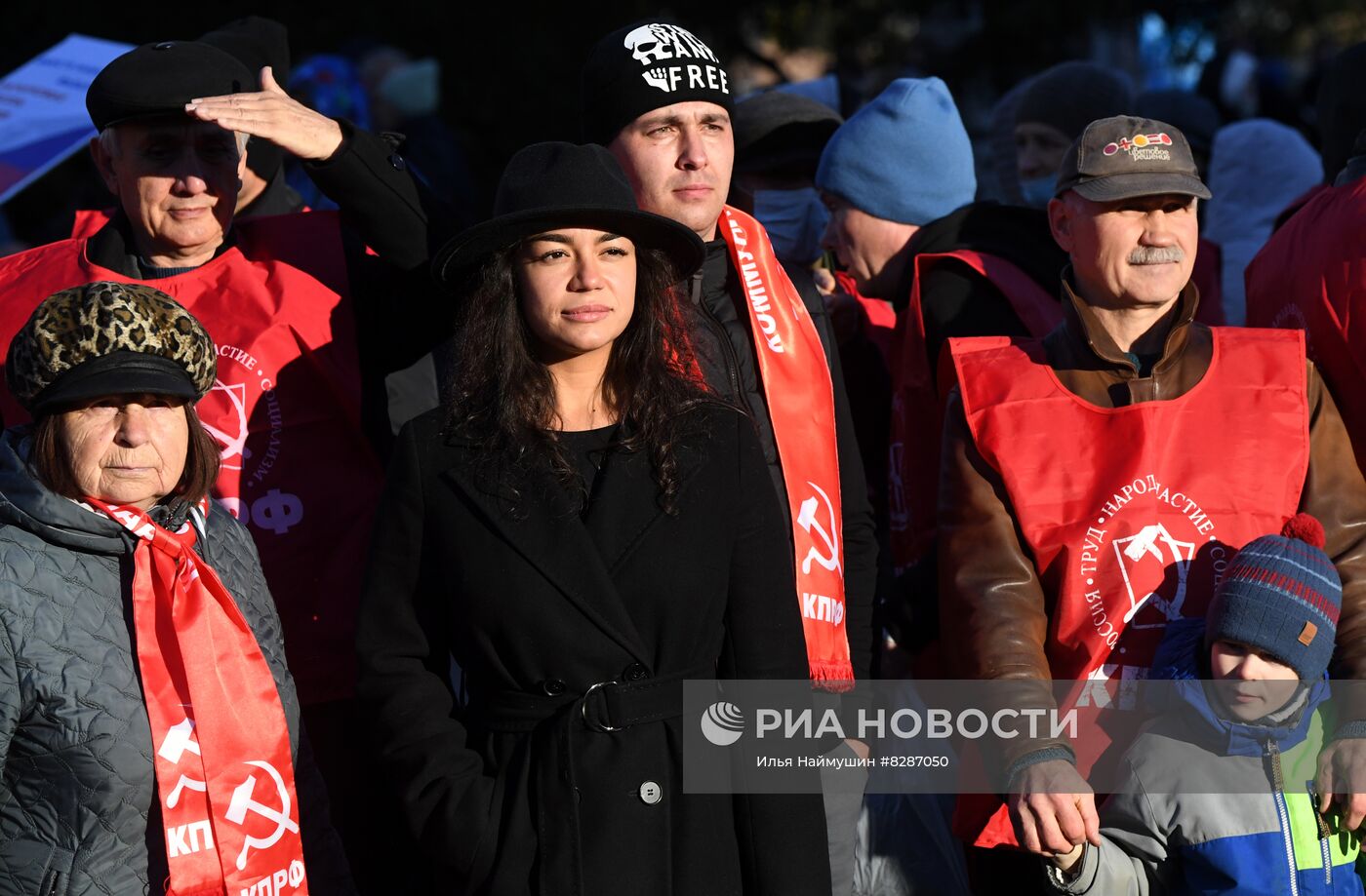 Празднование присоединения к России ЛНР, ДНР, Херсонской и Запорожской областей в регионах РФ