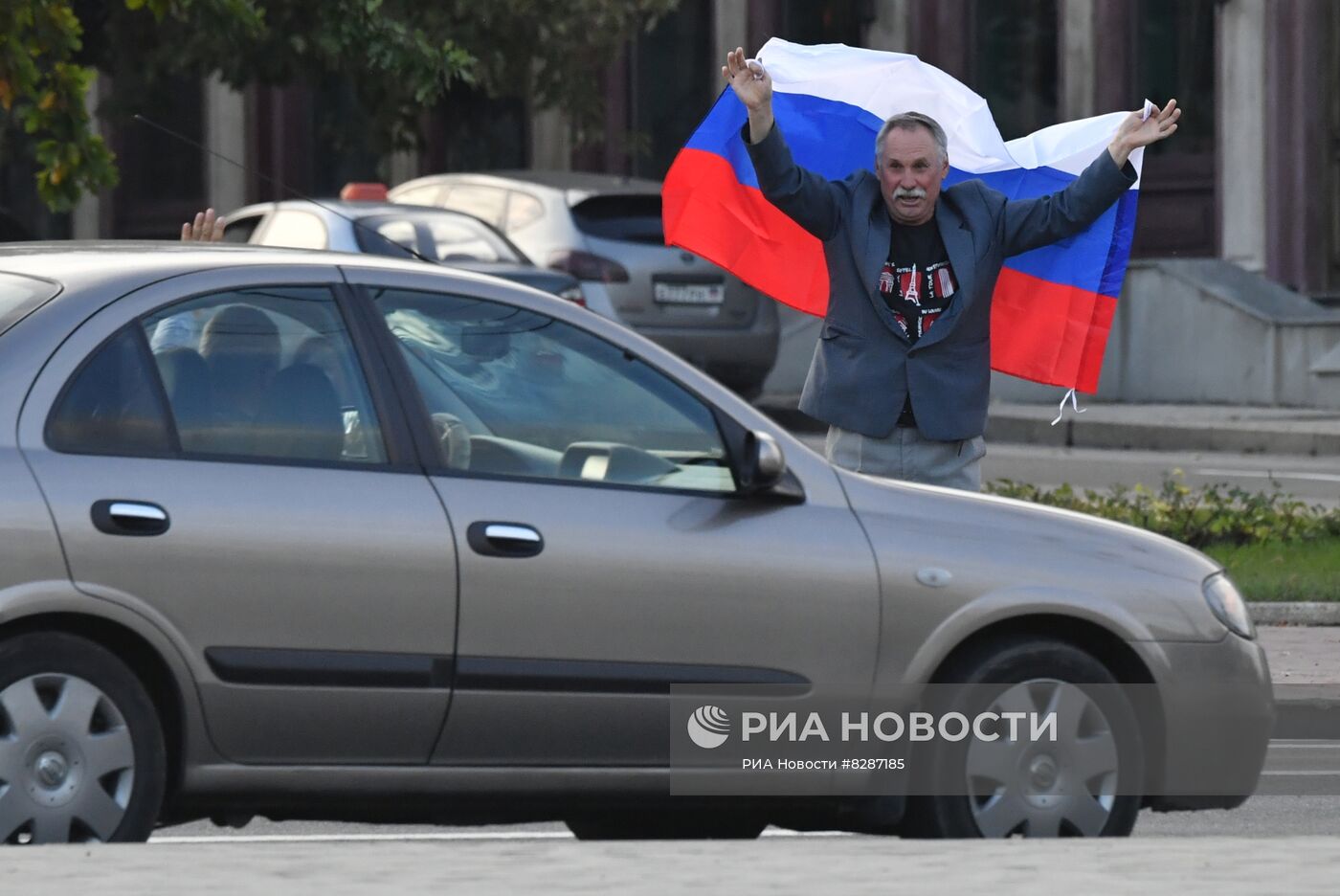 Празднование присоединения к России в ДНР