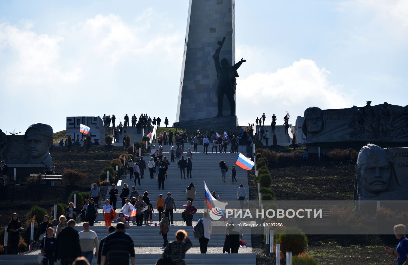 Патриотическая акция в ДНР "Мы возвращаемся домой"