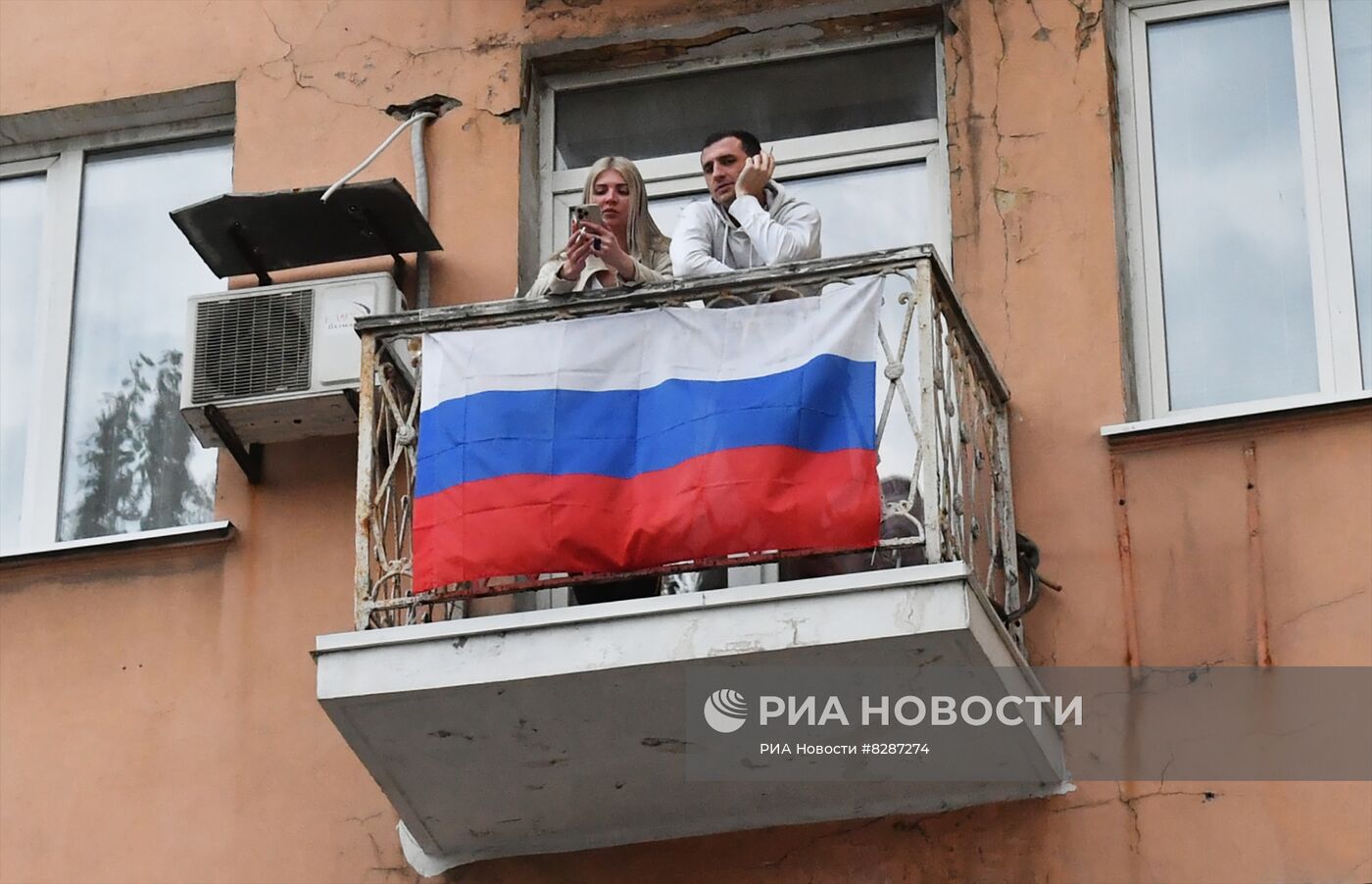 Празднование присоединения к России в ДНР