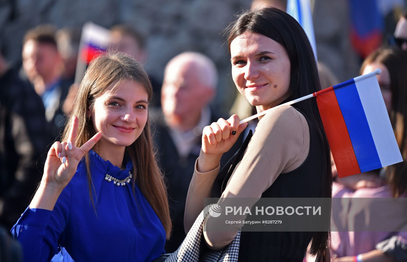 Патриотическая акция в ДНР "Мы возвращаемся домой"