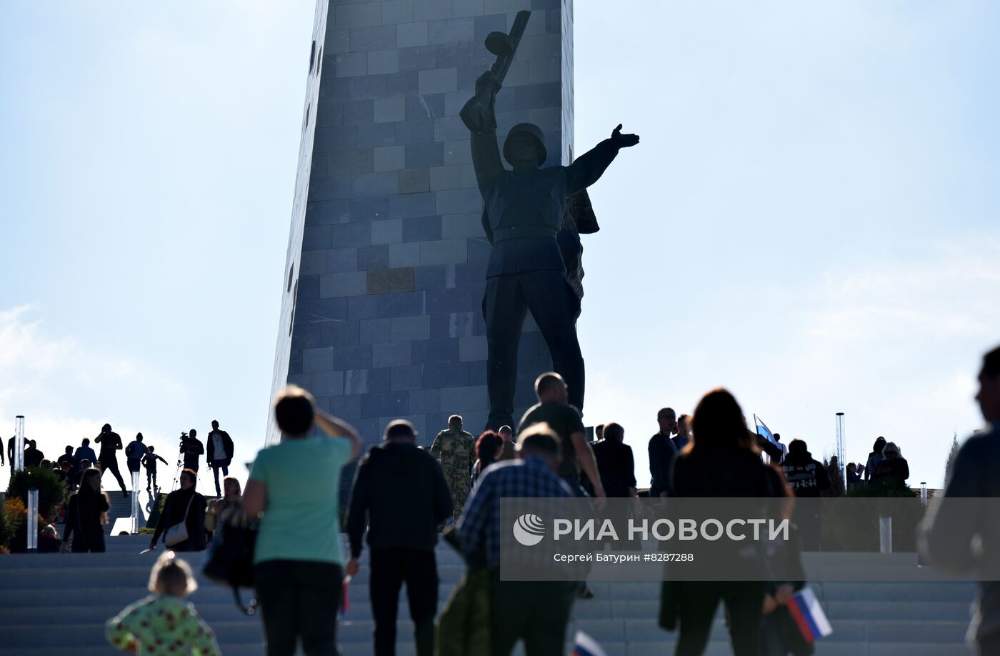 Патриотическая акция в ДНР "Мы возвращаемся домой"